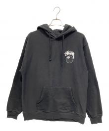 stussy（ステューシー）の古着「プルオーバーパーカー」｜ブラック