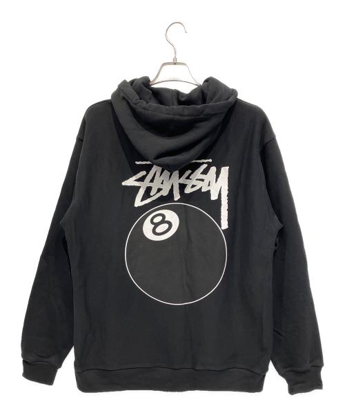 stussy（ステューシー）stussy (ステューシー) プルオーバーパーカー ブラック サイズ:XLの古着・服飾アイテム