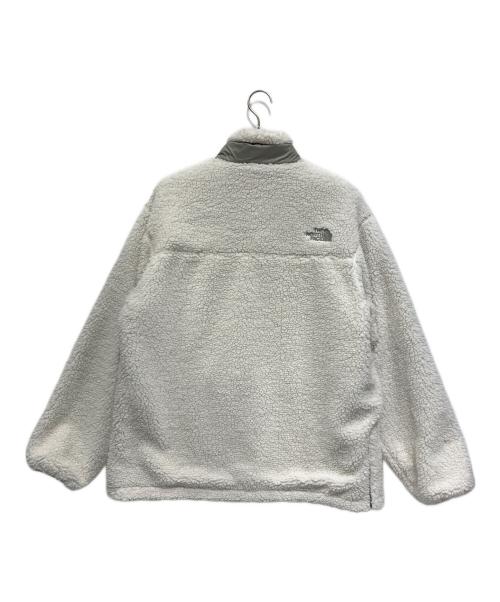 THE NORTH FACE（ザ ノース フェイス）THE NORTH FACE (ザ ノース フェイス) フリースアノラックジャケット ホワイト×グレー サイズ:2XLの古着・服飾アイテム
