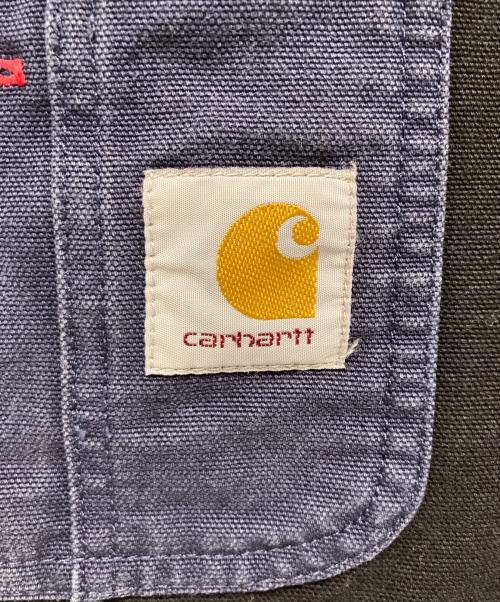 CarHartt（カーハート）CarHartt (カーハート) ダブルニーオーバーオール ネイビー サイズ:W30×L32の古着・服飾アイテム