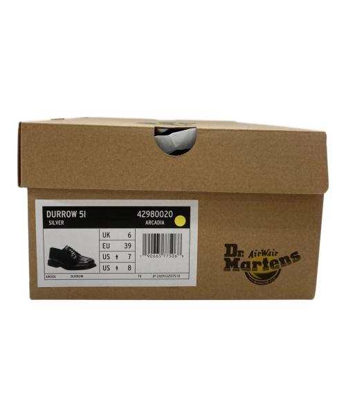 Dr.Martens（ドクターマーチン）Dr.Martens (ドクターマーチン) DURROW 5 ホール シューズ ブラック サイズ:25cm(UK 6)の古着・服飾アイテム