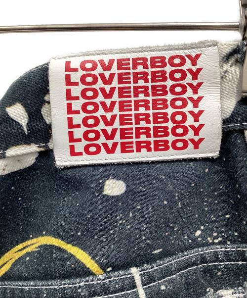 CHARLES JEFFREY LOVERBOY（チャールズ ジェフリー ラバーボーイ）CHARLES JEFFREY LOVERBOY (チャールズ ジェフリー ラバーボーイ) ペイントデニムパンツ インディゴ サイズ:28の古着・服飾アイテム