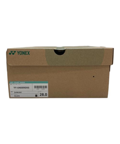YONEX（ヨネックス）YONEX (ヨネックス) オフコートシューズ ブラック サイズ:28cm 未使用品の古着・服飾アイテム