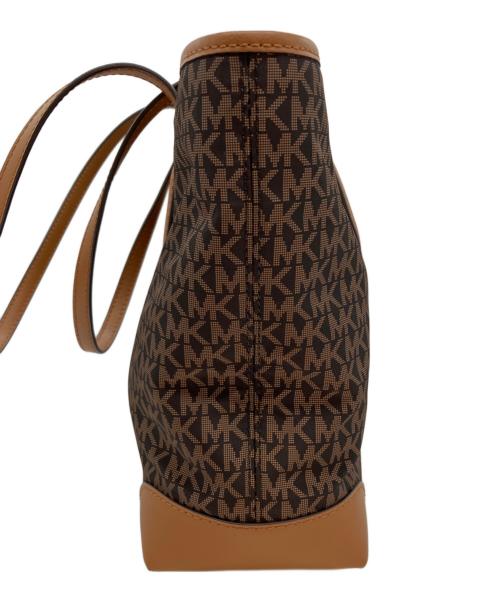MICHAEL KORS（マイケルコース）MICHAEL KORS (マイケルコース) トートバッグ ブラウンの古着・服飾アイテム