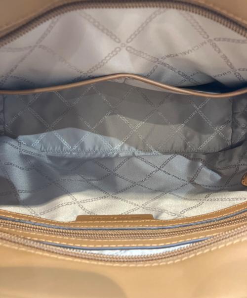 MICHAEL KORS（マイケルコース）MICHAEL KORS (マイケルコース) トートバッグ ブラウンの古着・服飾アイテム
