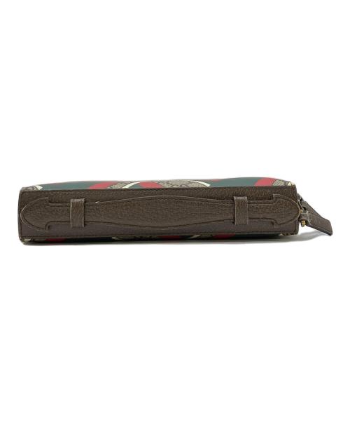 GUCCI（グッチ）GUCCI (グッチ) トラベルドキュメントケース ブラウンの古着・服飾アイテム