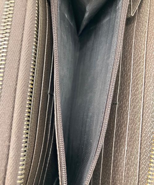 GUCCI（グッチ）GUCCI (グッチ) トラベルドキュメントケース ブラウンの古着・服飾アイテム