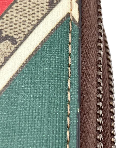 GUCCI（グッチ）GUCCI (グッチ) トラベルドキュメントケース ブラウンの古着・服飾アイテム