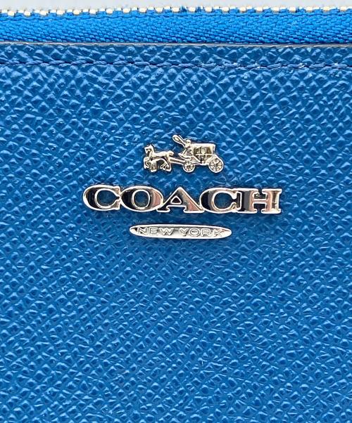 COACH（コーチ）COACH (コーチ) 長財布 ブルーの古着・服飾アイテム