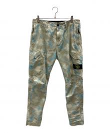 STONE ISLAND（ストーンアイランド）の古着「CAMO DEVORE CARGO PANT」｜マルチカラー