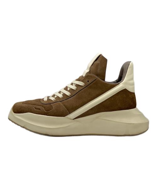 RICK OWENS（リックオウエンス）RICK OWENS (リックオウエンス) GETH RUNNER ブラウン サイズ:SIZE43の古着・服飾アイテム