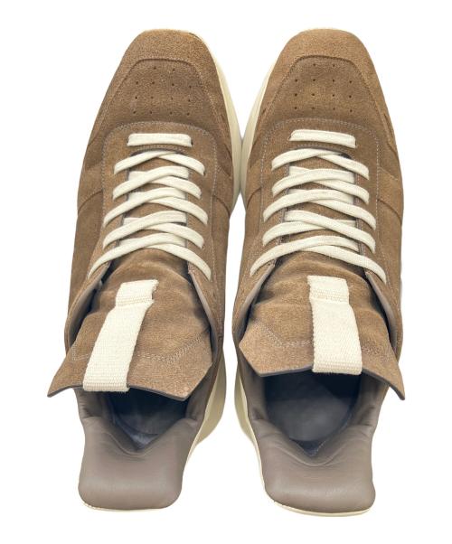 RICK OWENS（リックオウエンス）RICK OWENS (リックオウエンス) GETH RUNNER ブラウン サイズ:SIZE43の古着・服飾アイテム