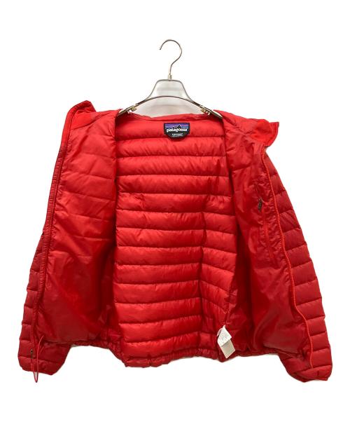 Patagonia（パタゴニア）Patagonia (パタゴニア) Men's Down Sweater Hoody レッド サイズ:Sの古着・服飾アイテム