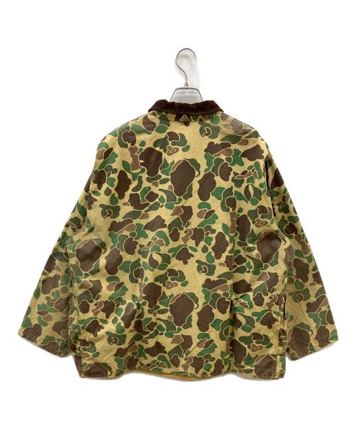 APACHE（アパッシュ）APACHE (アパッシュ) ハンティングジャケット グリーン×ブラウン サイズ:XLの古着・服飾アイテム