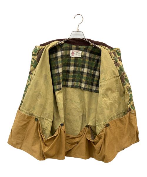 APACHE（アパッシュ）APACHE (アパッシュ) ハンティングジャケット グリーン×ブラウン サイズ:XLの古着・服飾アイテム
