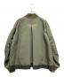 sacai (サカイ) MA-1ジャケット グリーン×オレンジ サイズ:SIZE 1：35000円