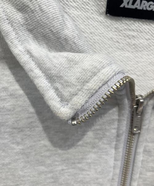 X-LARGE（エクストララージ）X-LARGE (エクストララージ) ハーフジップスウェット ホワイト サイズ:Lの古着・服飾アイテム