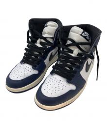 NIKE（ナイキ）の古着「Retro High OG」｜ネイビー×ホワイト