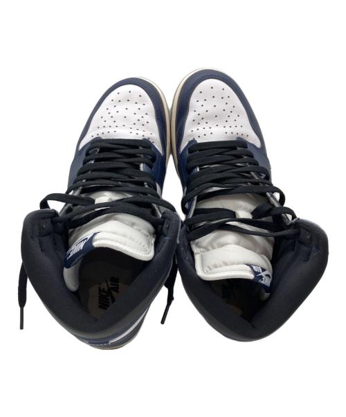 NIKE（ナイキ）NIKE (ナイキ) Retro High OG ネイビー×ホワイト サイズ:29cmの古着・服飾アイテム