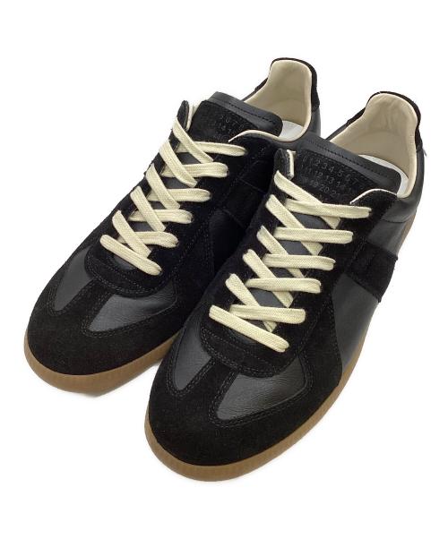 Maison Margiela（メゾンマルジェラ）Maison Margiela (メゾンマルジェラ) ジャーマントレーナー ブラック サイズ:26cmの古着・服飾アイテム