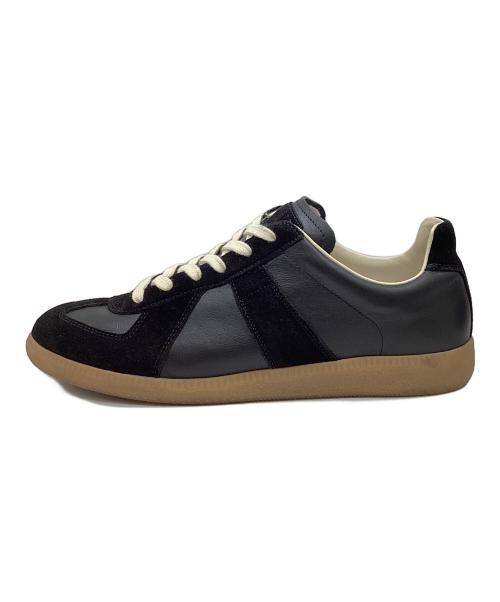 Maison Margiela（メゾンマルジェラ）Maison Margiela (メゾンマルジェラ) ジャーマントレーナー ブラック サイズ:26cmの古着・服飾アイテム