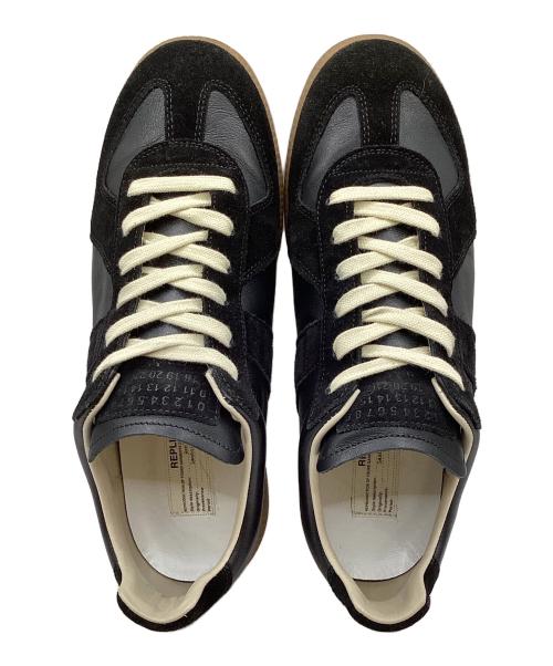 Maison Margiela（メゾンマルジェラ）Maison Margiela (メゾンマルジェラ) ジャーマントレーナー ブラック サイズ:26cmの古着・服飾アイテム
