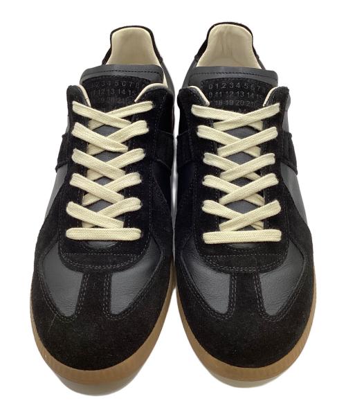 Maison Margiela（メゾンマルジェラ）Maison Margiela (メゾンマルジェラ) ジャーマントレーナー ブラック サイズ:26cmの古着・服飾アイテム