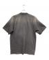 doublet (ダブレット) 半袖カットソー グレー×レッド サイズ:M：18000円