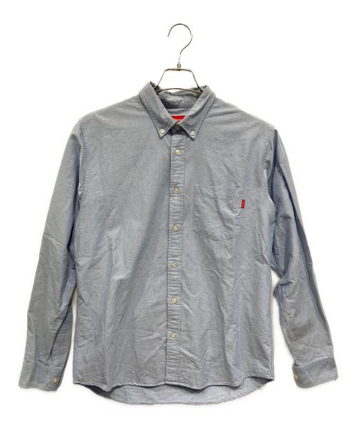 SUPREME（シュプリーム）SUPREME (シュプリーム) 長袖シャツ ブルー サイズ:Mの古着・服飾アイテム