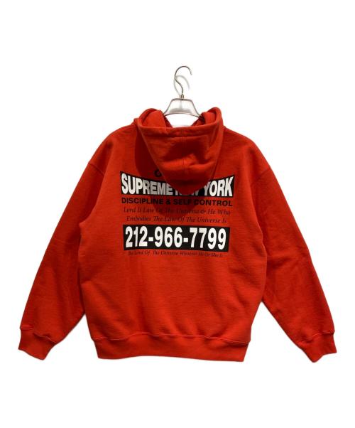 SUPREME（シュプリーム）SUPREME (シュプリーム) プルオーバーパーカー レッド サイズ:Lの古着・服飾アイテム