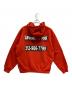 SUPREME (シュプリーム) プルオーバーパーカー レッド サイズ:L：20000円