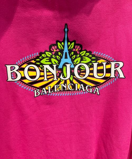 BALENCIAGA（バレンシアガ）BALENCIAGA (バレンシアガ) プルオーバーパーカー ピンク サイズ:XSの古着・服飾アイテム