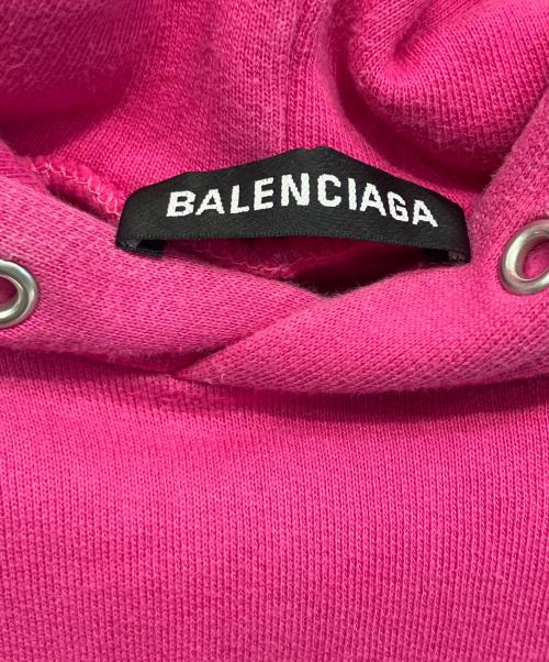 BALENCIAGA（バレンシアガ）BALENCIAGA (バレンシアガ) プルオーバーパーカー ピンク サイズ:XSの古着・服飾アイテム
