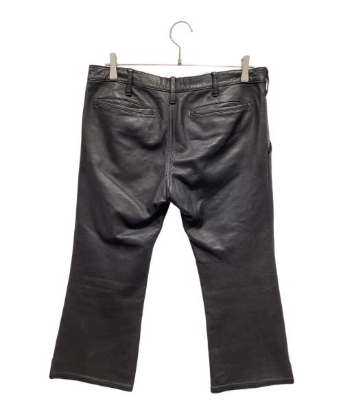 BACK BONE THE CLASSIC（バックボーンザクラシック）BACK BONE THE CLASSIC (バックボーンザクラシック) レザーパンツ ブラック サイズ:Mの古着・服飾アイテム