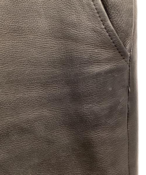 BACK BONE THE CLASSIC（バックボーンザクラシック）BACK BONE THE CLASSIC (バックボーンザクラシック) レザーパンツ ブラック サイズ:Mの古着・服飾アイテム