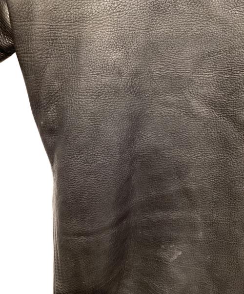 BACK BONE THE CLASSIC（バックボーンザクラシック）BACK BONE THE CLASSIC (バックボーンザクラシック) レザーパンツ ブラック サイズ:Mの古着・服飾アイテム