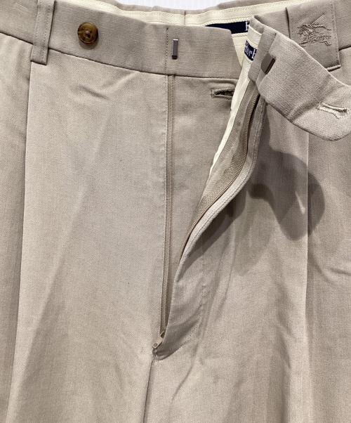 Burberry's（バーバリーズ）Burberry's (バーバリーズ) スラックス ベージュ サイズ:88.5cm (W35)の古着・服飾アイテム