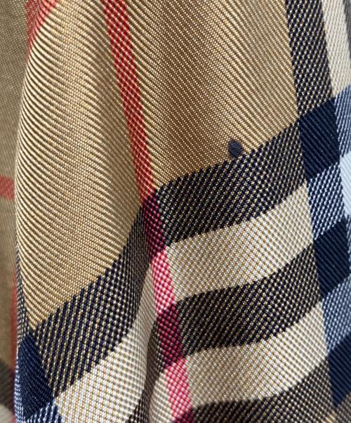 BURBERRY（バーバリー）BURBERRY (バーバリー) Vivienne Westwood (ヴィヴィアンウエストウッド) 長袖シャツ ブラウン サイズ:Mの古着・服飾アイテム