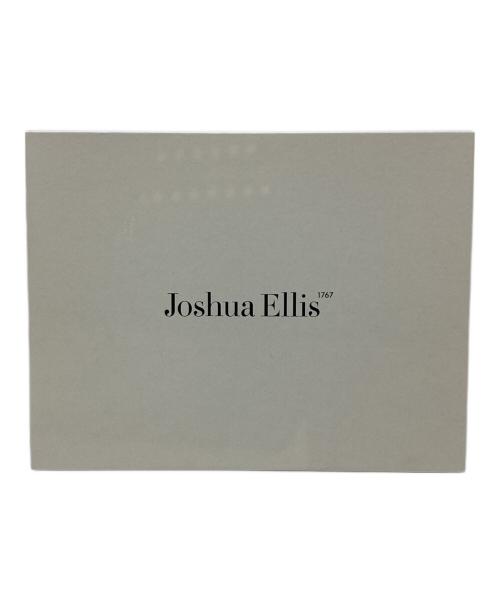 JOSHUA ELLIS（ジョシュア エリス）JOSHUA ELLIS (ジョシュア エリス) カシミヤマフラー グレー×スカイブルーの古着・服飾アイテム