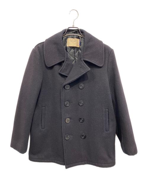 Schott（ショット）Schott (ショット) Pコート ブラック サイズ:42の古着・服飾アイテム