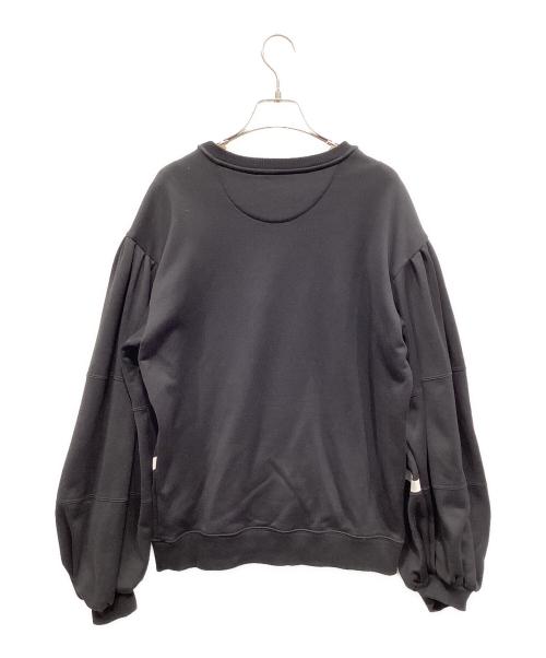VALENTINO（ヴァレンティノ）VALENTINO (ヴァレンティノ) ビッグロゴスウェット ブラック サイズ:Sの古着・服飾アイテム