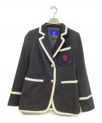 BLUE LABEL CRESTBRIDGEブルーレーベルクレストブリッジ）の古着「テーラードジャケット」｜ネイビー