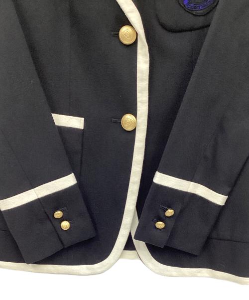 BLUE LABEL CRESTBRIDGE（ブルーレーベルクレストブリッジ）BLUE LABEL CRESTBRIDGE (ブルーレーベルクレストブリッジ) テーラードジャケット ネイビー サイズ:38の古着・服飾アイテム