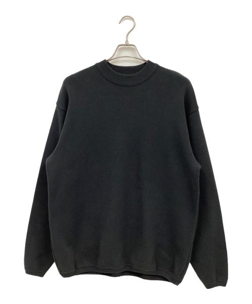 STEVEN ALAN（スティーブンアラン）STEVEN ALAN (スティーブンアラン) ミラノリブモックネックニット グレー サイズ:Lの古着・服飾アイテム