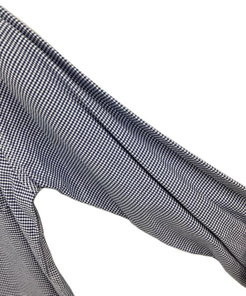 SASSAFRAS（ササフラス）SASSAFRAS (ササフラス) チェックシャツ ブルー×ホワイト サイズ:Lの古着・服飾アイテム
