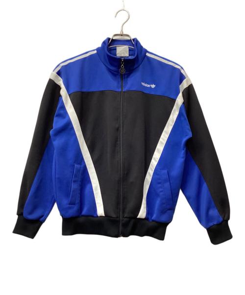 adidas（アディダス）adidas (アディダス) 90'sトラックジャケット ブルー×ブラック サイズ:-の古着・服飾アイテム
