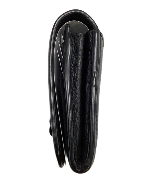 Chloe（クロエ）Chloe (クロエ) クロエ/B55WF8/ロングウォレット ブラック×ゴールドの古着・服飾アイテム