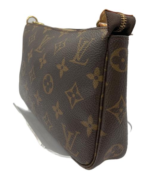 LOUIS VUITTON（ルイ ヴィトン）LOUIS VUITTON (ルイ ヴィトン) ポシェット・アクセソワール ブラウンの古着・服飾アイテム