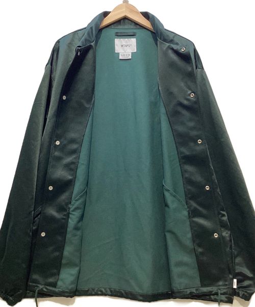 WTAPS（ダブルタップス）WTAPS (ダブルタップス) コーチジャケット ダークグリーン サイズ:XLの古着・服飾アイテム