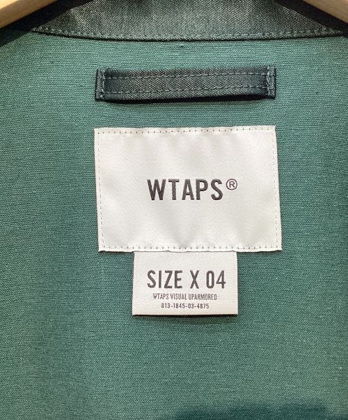 WTAPS（ダブルタップス）WTAPS (ダブルタップス) コーチジャケット ダークグリーン サイズ:XLの古着・服飾アイテム